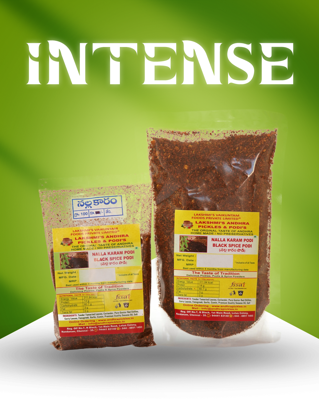 NALLA KARAM PODI