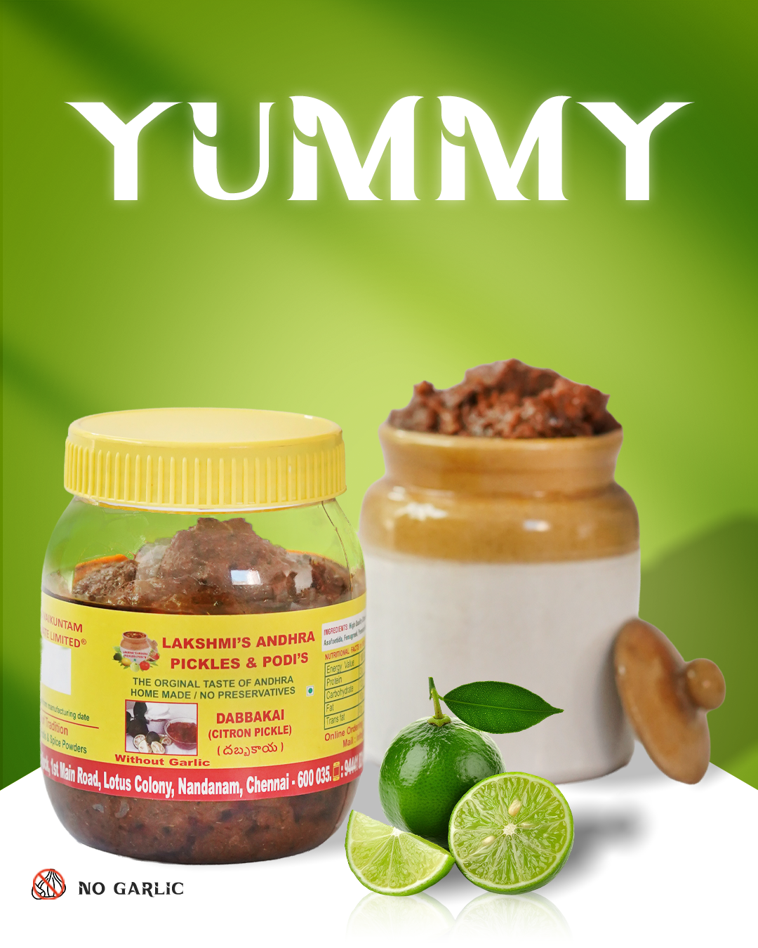 DABBAKKAI (Citron Pickle)