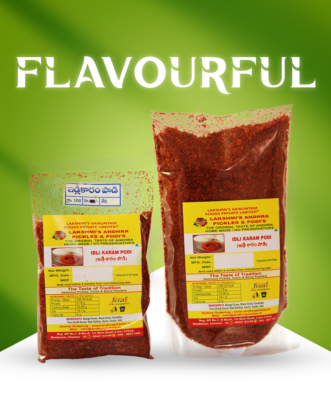 IDLI KARAM PODI