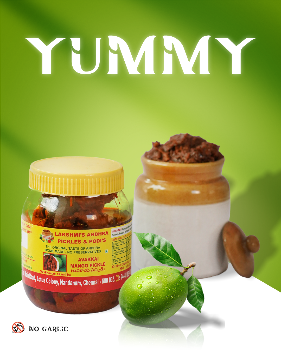 AAVAKAI (  Mango Pickle)